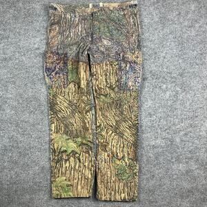 Camo Cargo Pants Mens Size 38 Multicolor Hunting Outdoor Utility Pockets Rugged
